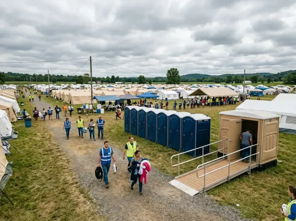 disaster-relief-camp-restrooms-010 — frequently asked questions, Dumpster & Portable Bathrooms Rental in Mountain Lake Park,…